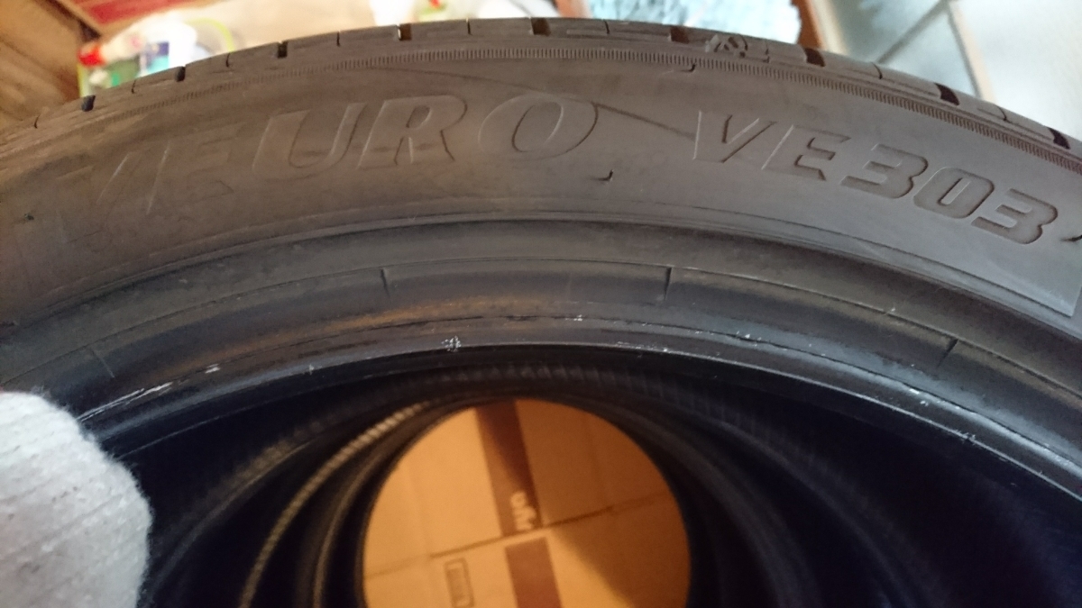 【新品，格安】 ダンロップ ビューロVEURO VE303 225/45/R18 ４本 品(中古品)｜売買されたオークション情報、yahooの商品情報をアーカイブ公開 - オークファン 18インチ