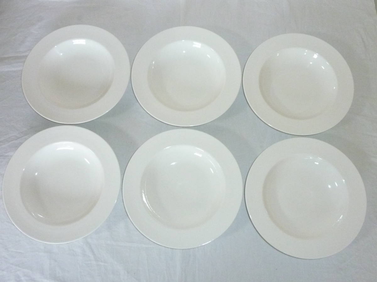 ☆Villeroy&Boch ビレロイボッホ/パスタプレート/6枚セット/23cm