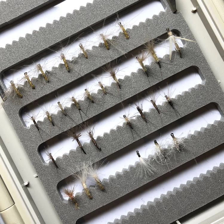 完成品 フライ30本とC&Fのフライボックス 美品 #16-18 CDC 【公式通販】