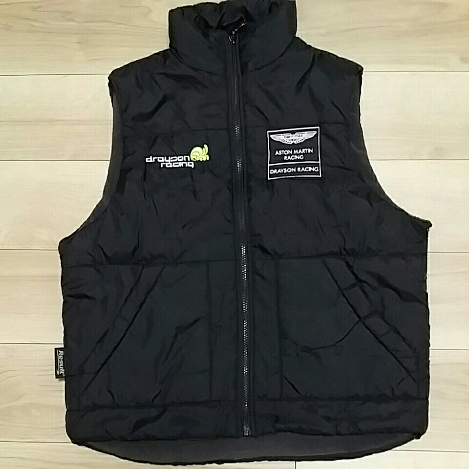 Drayson Racing Logo DRAYSON RACING アストンマーチンレーシング チーム支給品 ボディウォーマー Sサイズ 非売品 ヴァンテージV8GT2(アストン ...