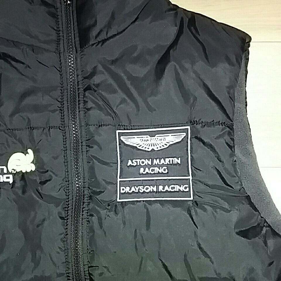 Drayson Racing Logo DRAYSON RACING アストンマーチンレーシング チーム支給品 ボディウォーマー Sサイズ 非売品 ヴァンテージV8GT2(アストン ...