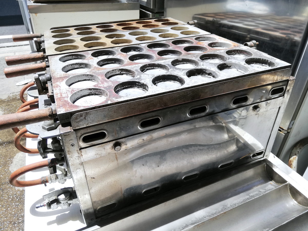 大和田製作所 ☆光陽機械製作所 大判焼器 LP プロパン W700 D650 