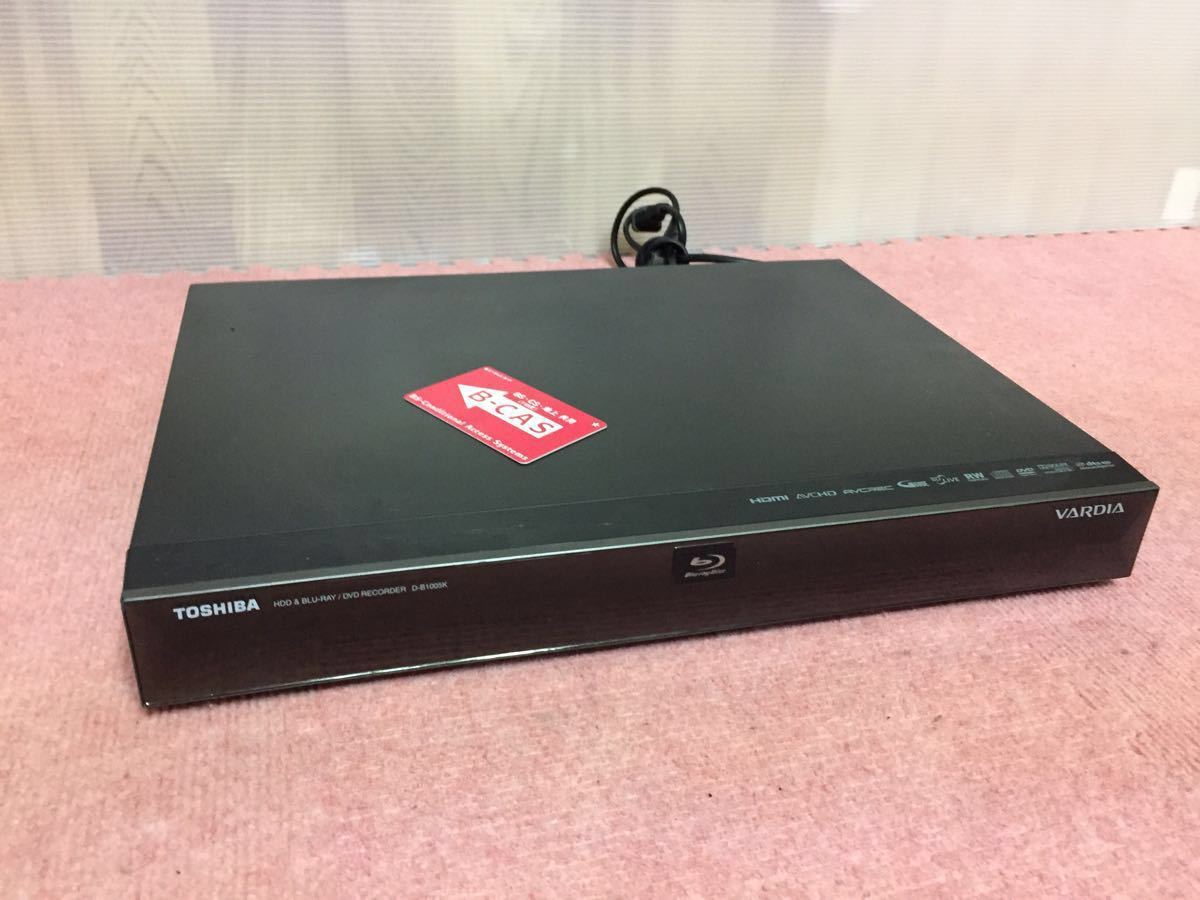 140）東芝 ◇ D-B305K ブルーレイレコーダー/HDD320GB/DVD/SD