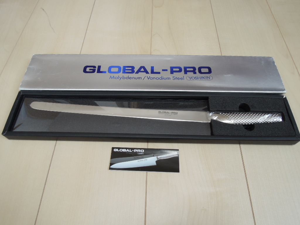 廃盤　GLOBAL-PRO GP-10 ハム・サーモンスライサー 稀少 激レア 廃盤 吉田金属工業 GLOBAL-PRO GP-10 ハム/サーモン