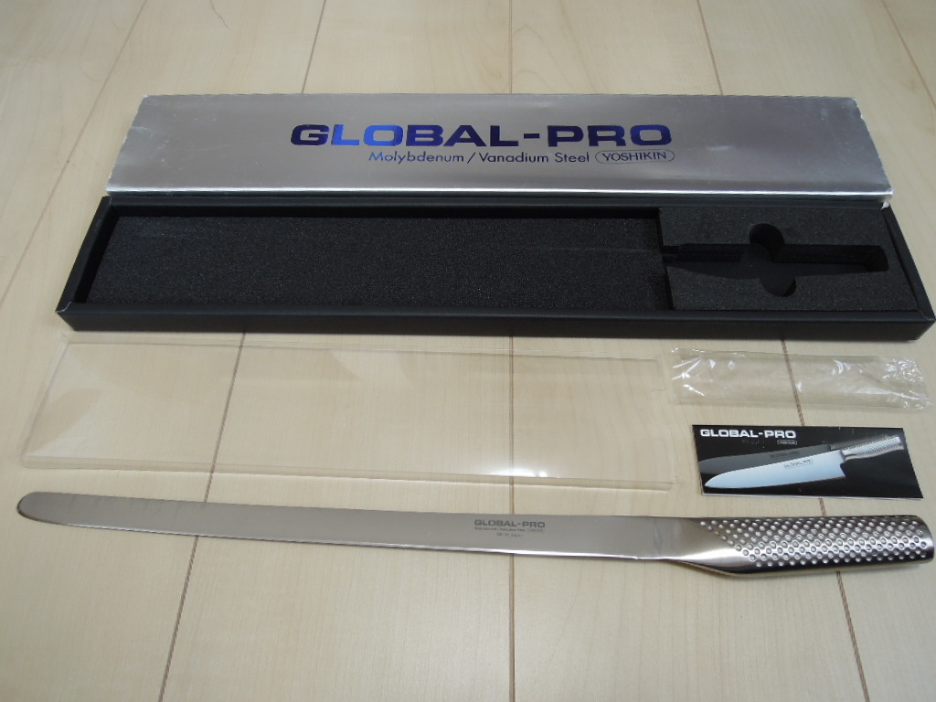 廃盤　GLOBAL-PRO GP-10 ハム・サーモンスライサー 稀少 激レア 廃盤 吉田金属工業 GLOBAL-PRO GP-10 ハム/サーモン