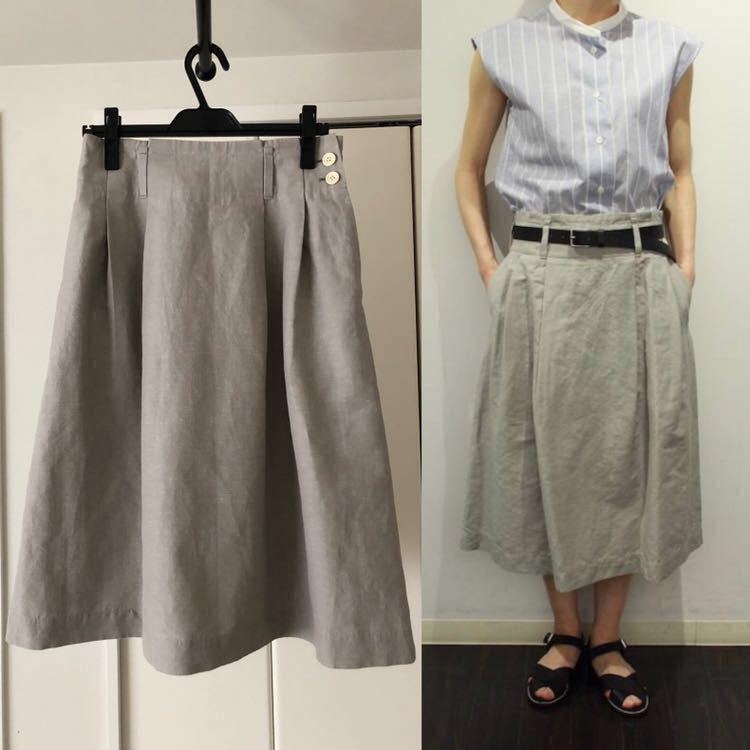 MARGARET HOWELL マーガレットハウエル - COTTON LINEN SHEER SILK