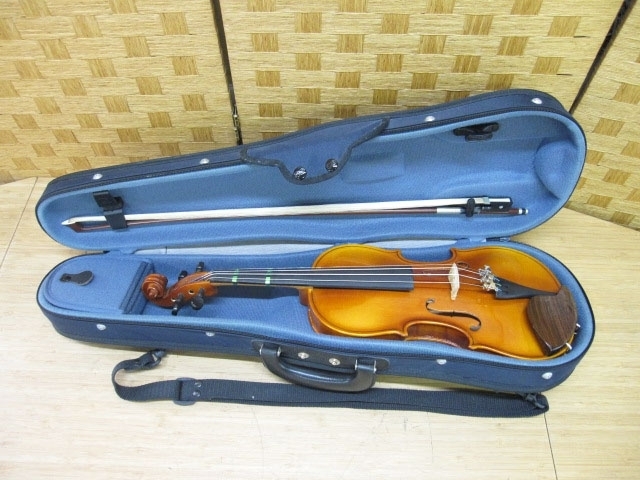 J.J.ドボルザーク チェコ製 バイオリン 1⁄2 弓 ケース 本体美品 - の
