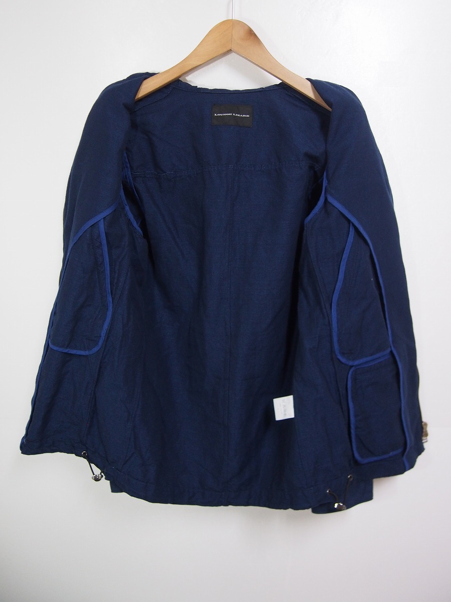 14SS LOUNGE LIZARDラウンジリザード LINEN/COTTON × WASH リネン 