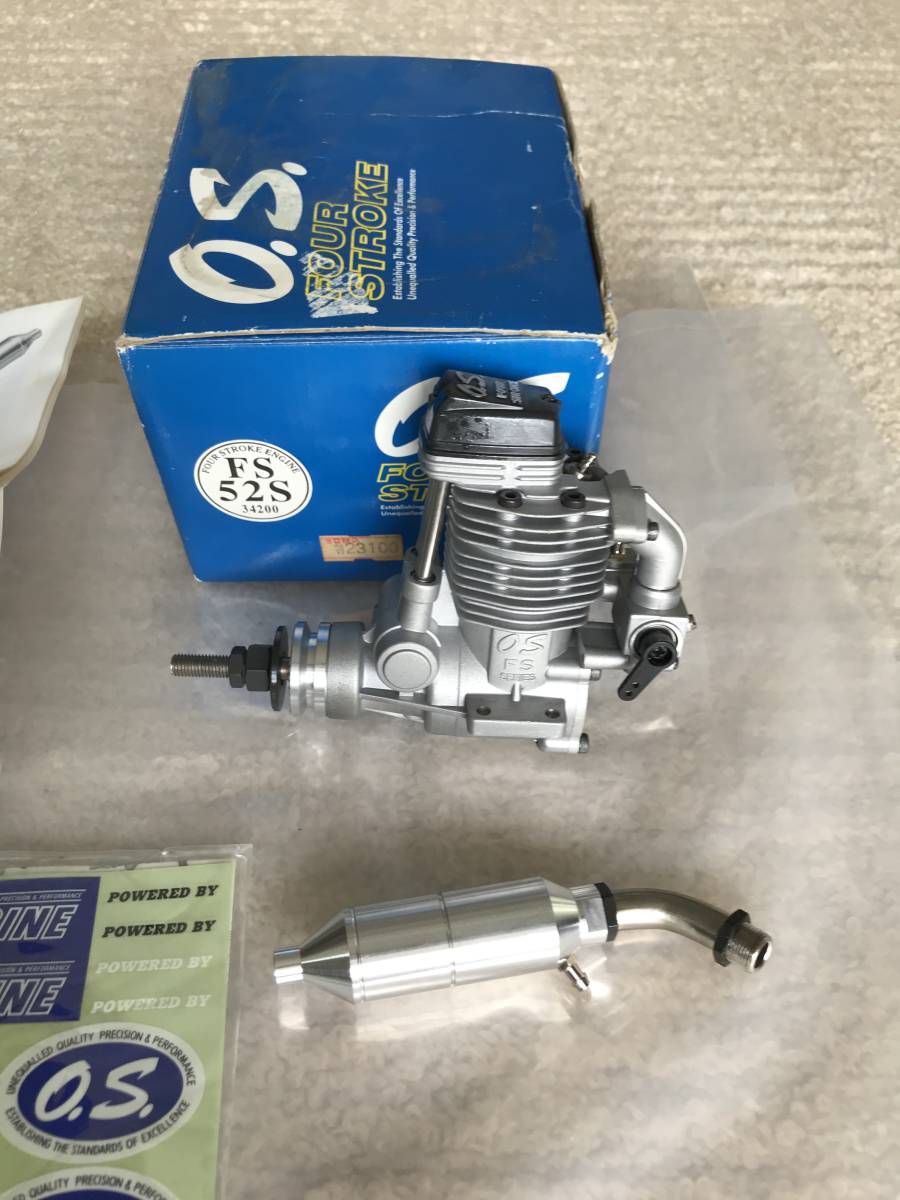 O.S. FS-52S 4サイクルエンジン ホビーラジコン 未使用 小川精機 OS FS-52S 4サイクルエンジン RCパーツ ラジコン