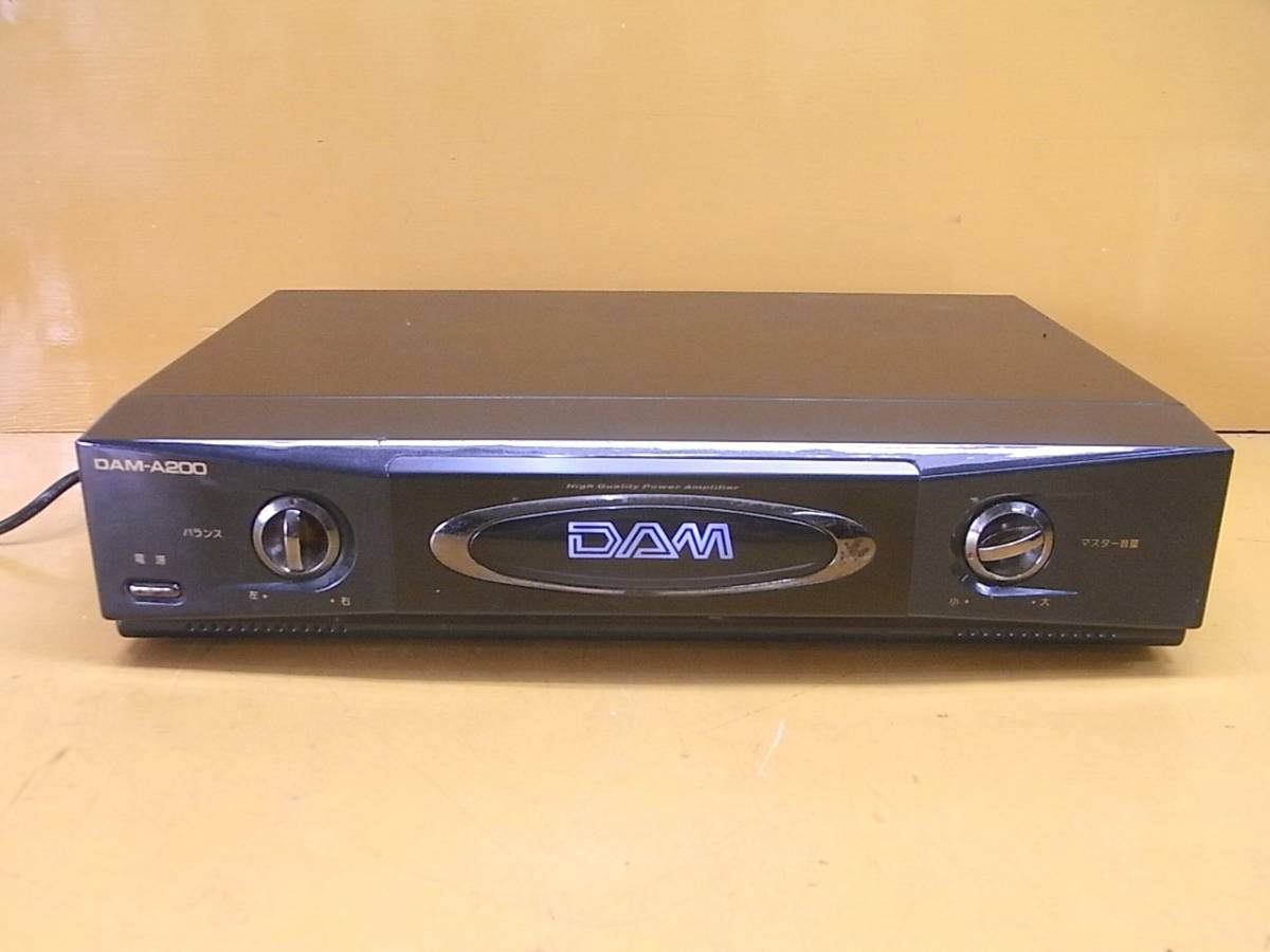 DAM-A200Ⅱカラオケパワーアンプ ジャンク3 DAM-A200Ⅱ 第一興商