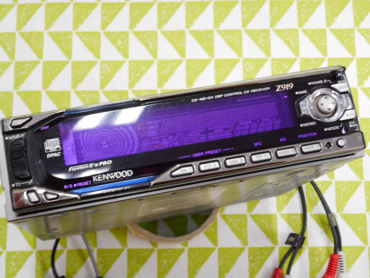 G-280☆ケンウッド Z919☆CDデッキ FM/AMラジオ 1DIN KENWOOD Z919☆CD