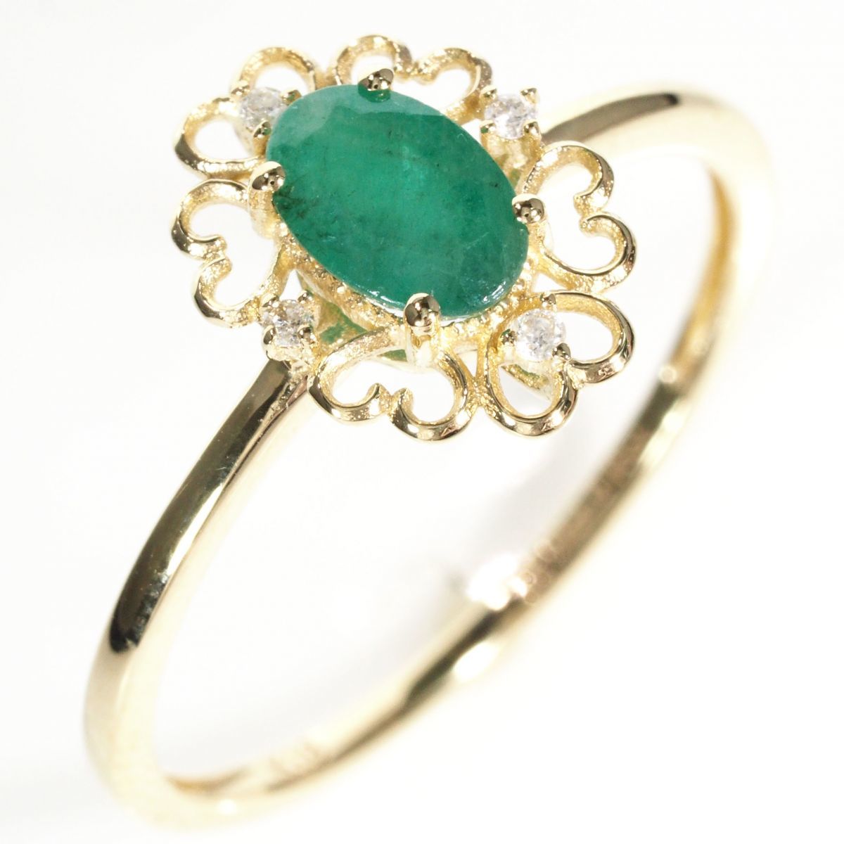 DIAMOND/EMERALD】 天然の輝き 【0.47ct】 参考価格20万円 