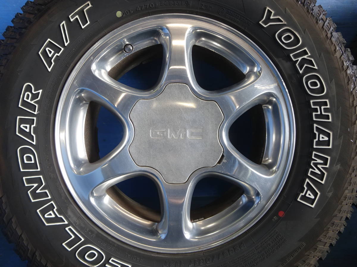 デナリ ユーコン 純正 GMC 17インチ 17in 7.5J ユーコンデナリ PCD139 