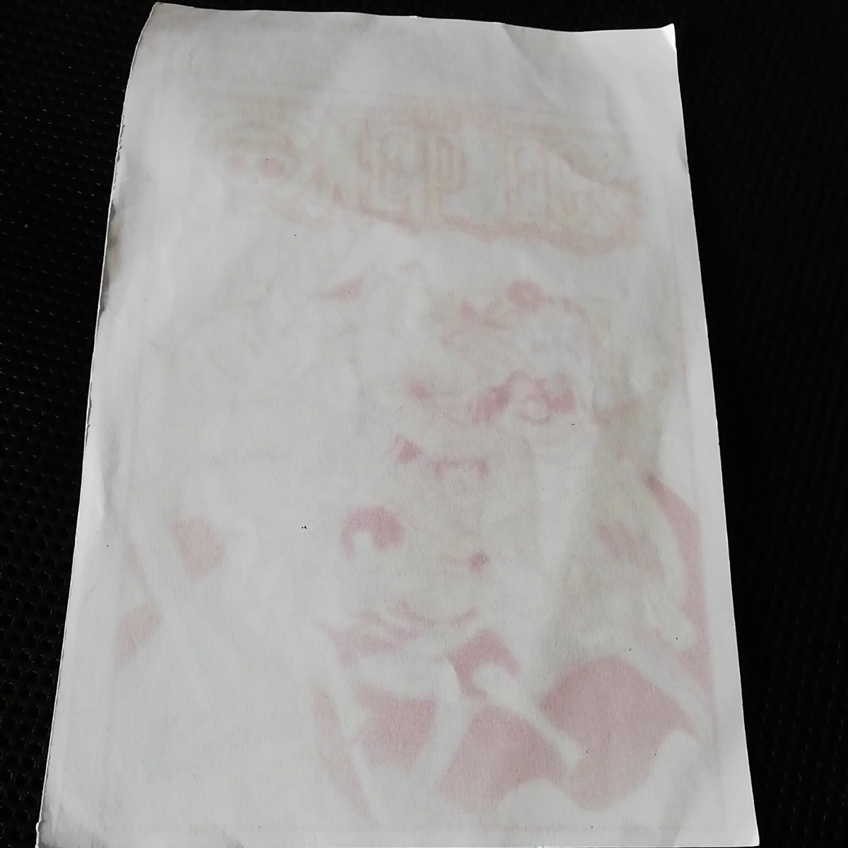 非売品【ONE PIECE】アイロン転写シート　エース　シャンクス　白髭　36_4