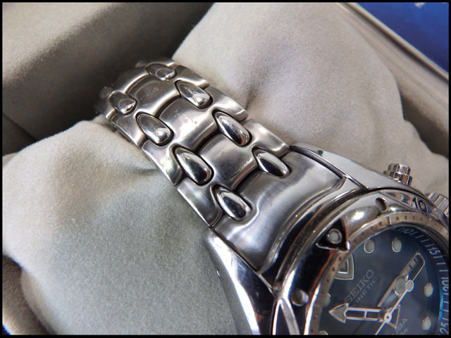 SEIKO KINETIC ピピン SBBW073 ダイバーズウォッチ スキューバ200