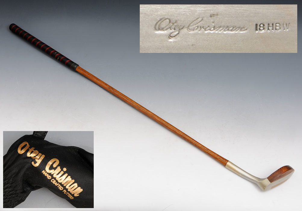 Otey Crisman ヒッコリー・シャフト ビンテージパター 重:約360g