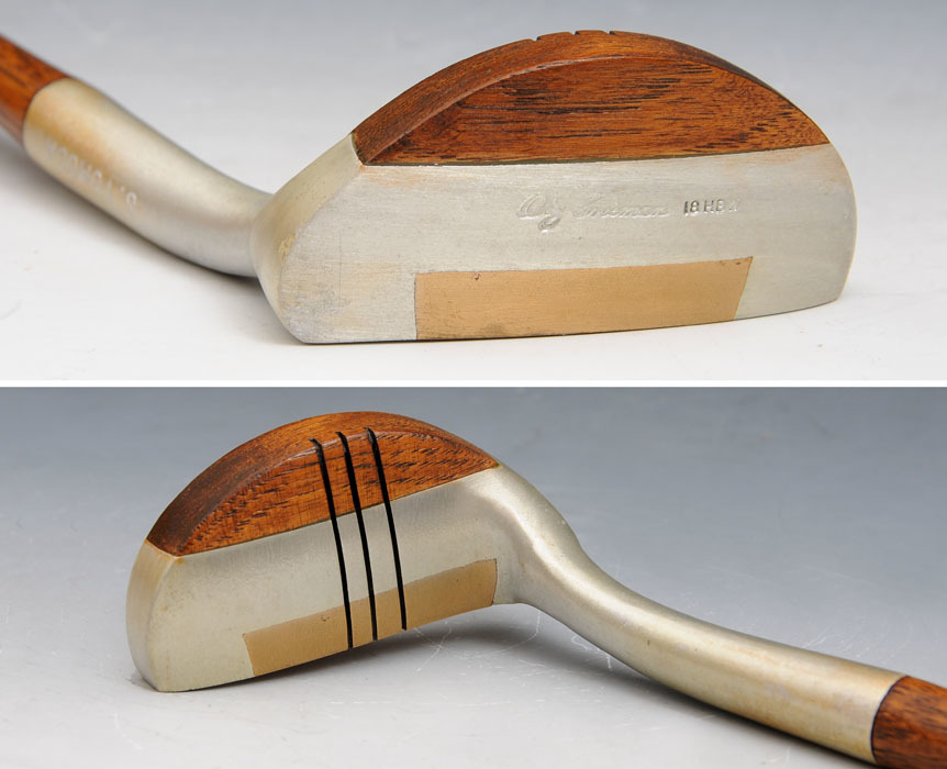 Otey Crisman ヒッコリー・シャフト ビンテージパター 重:約360g