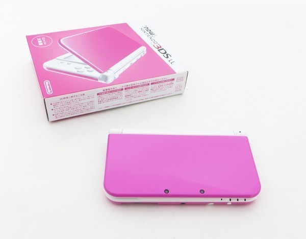 LL ピンク×ホワイト Newニンテンドー3DS ニンテンドー3DS 任天堂 - 完