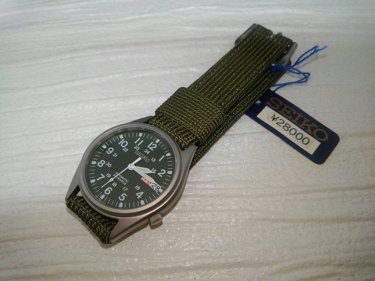 SEIKO 希少 【デッドストック】セイコー ミリタリー 7S26ー3060 自動 
