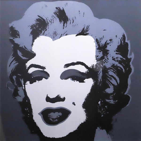 【真作】【WISH】アンディウォーホル 「マリリン」 大作 シルクスクリーン（サンデーモーニング版） 証明書付 　 #19052229