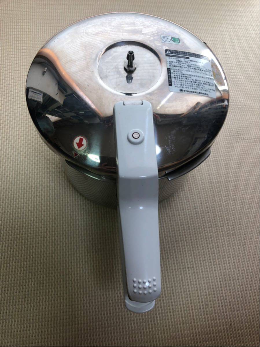 アサヒ軽金属 アサヒ軽金属 5.5L オモリなし ゼロ活力なべ（圧力鍋