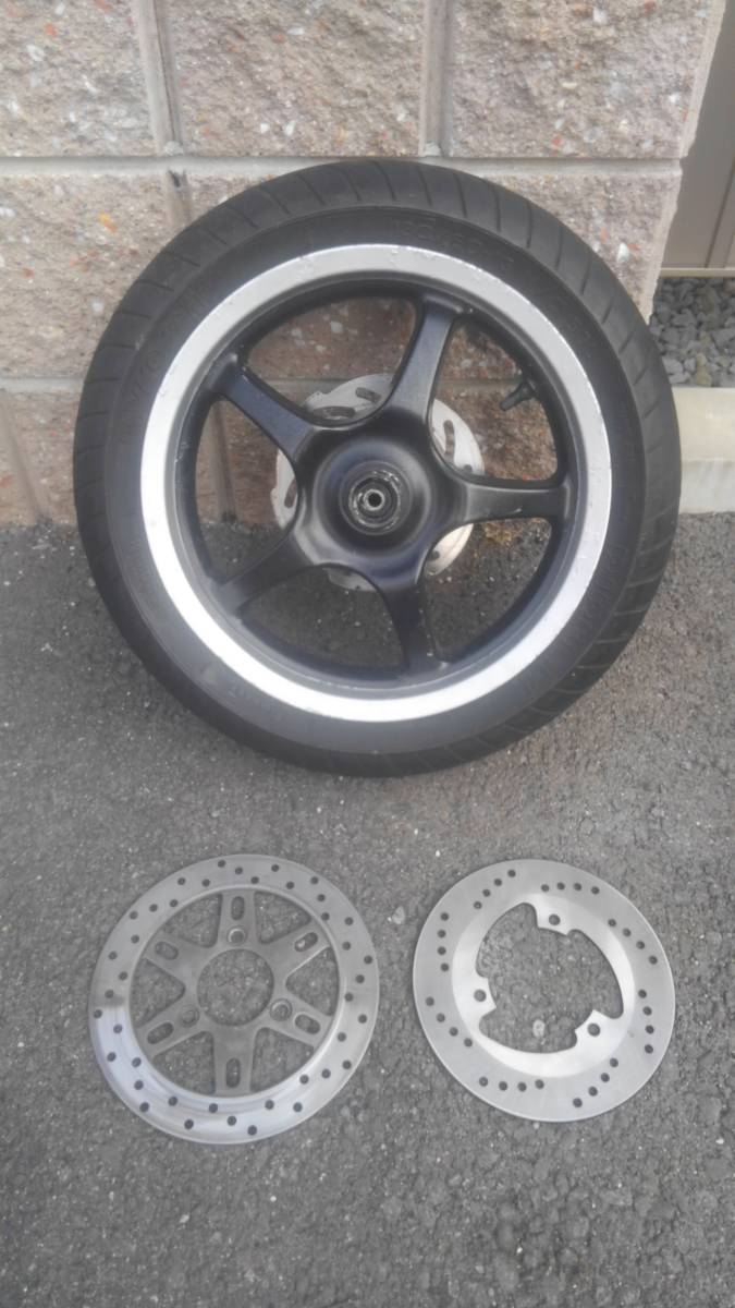 エアロックス　AEROX 50/100 前後足廻りセット　グランドアクシス　BW's100 スタント　 _7