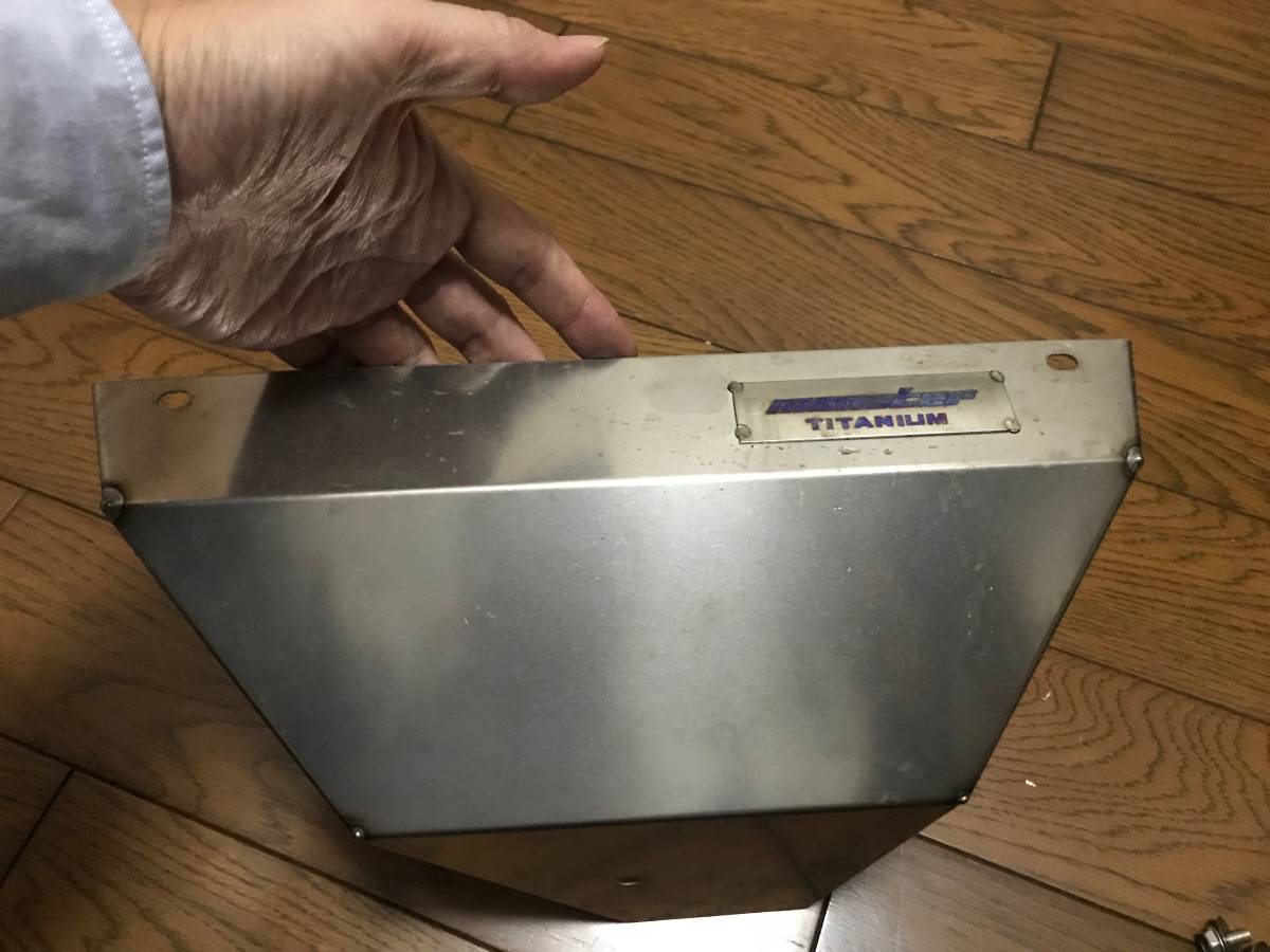 モンスタースポーツZC32S用チタンエキマニ遮熱板 チタニウムエキマニ