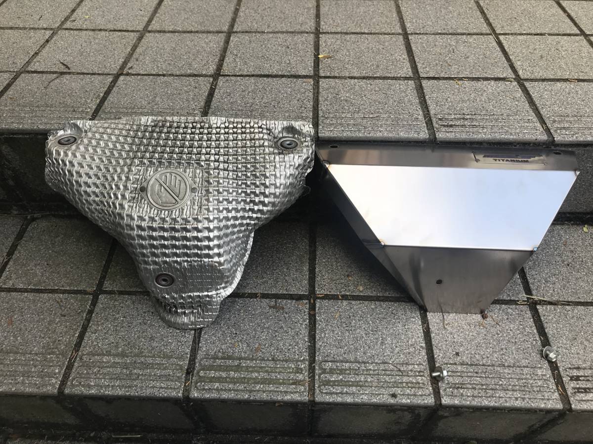 モンスタースポーツZC32S用チタンエキマニ遮熱板 チタニウムエキマニ