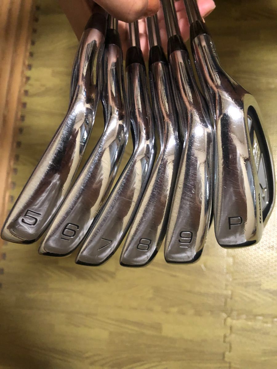 ミズノ jpx800 フォージド アイアンセット 5-pw
