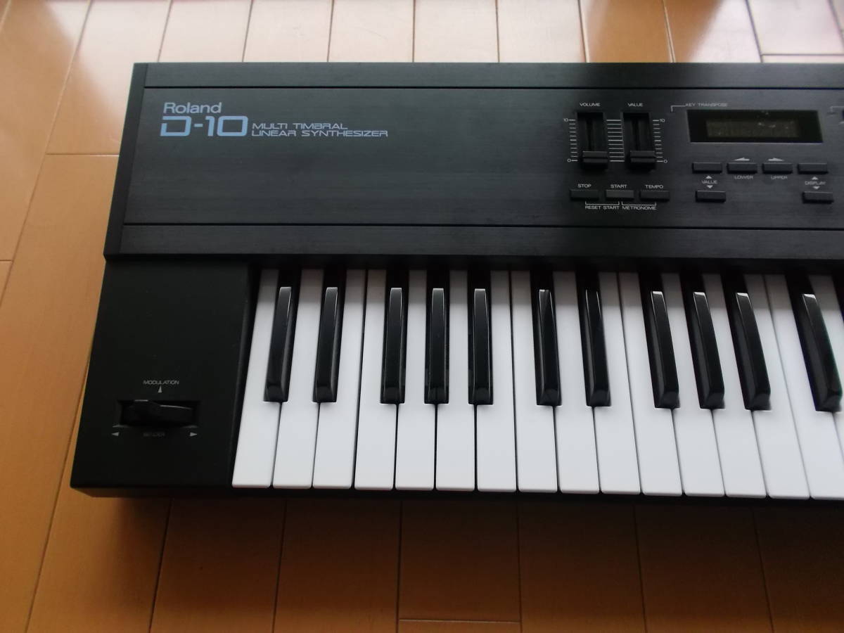動作OKRoland D-10 デジタルシンセサイザー D-50兄弟機 動作OK Roland