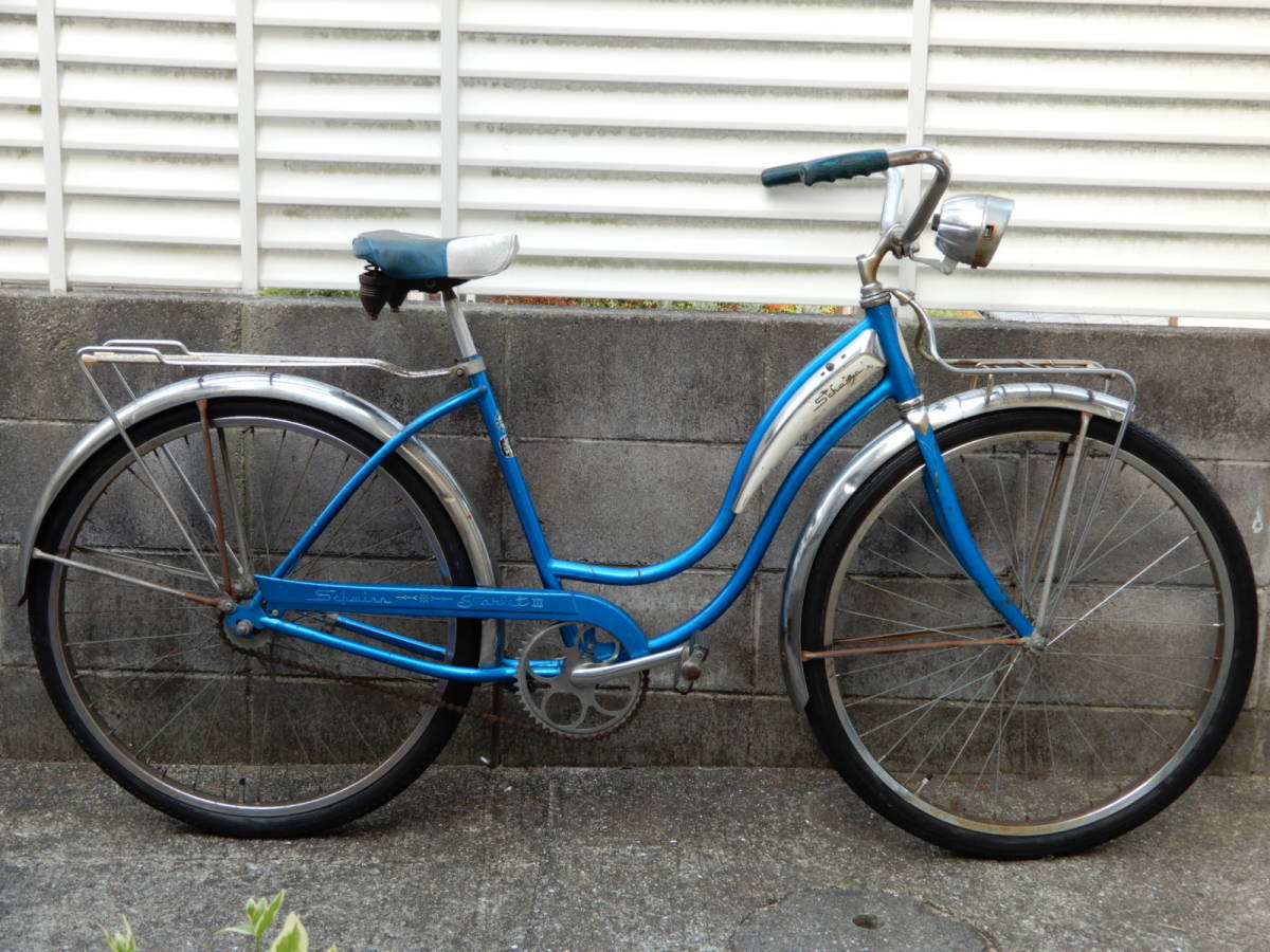 【新作，セール】 60's ヴィンテージ USA製 Schwinn/シュイン Starlet Ⅲ タンク バイク コースターブレーキ 26インチ 完動車(26インチ～)｜売買されたオークション情報、yahooの商品情報をアーカイブ公開 - オーク 26インチ～