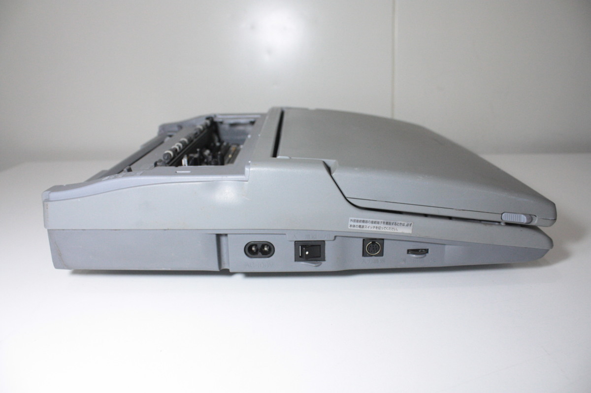 D225【中古】SHARP ワープロ 書院 WD-C20 簡易印字テストOK（感熱紙