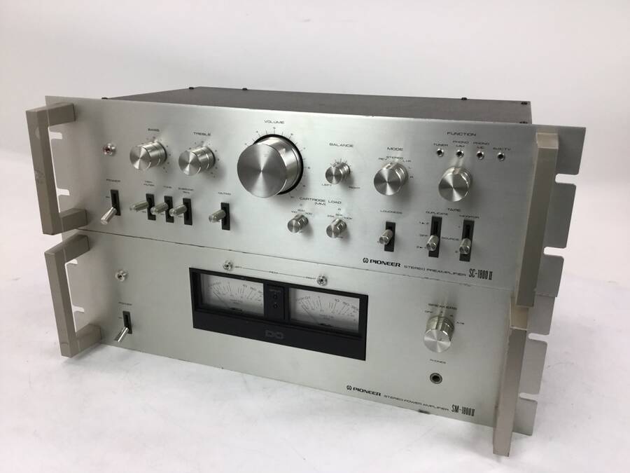 パイオニア パワーアンプ + PIONEER Pioneer SM-1800II Yahoo