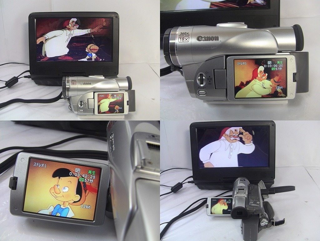 動作品] CANON mini DV ビデオカメラ DM FV M20 美品⁄動作品Canon