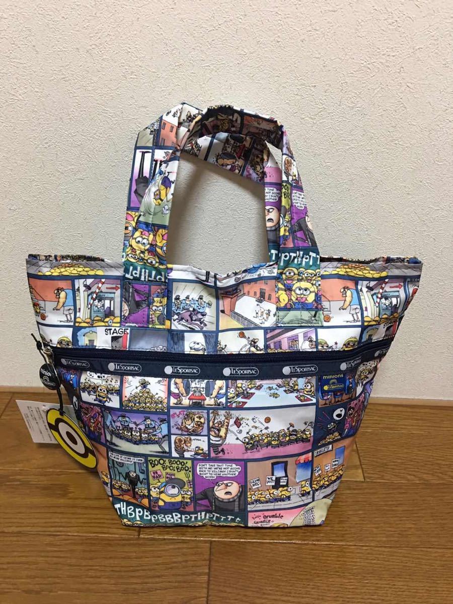 お買い得なセール商品 LeSportsac ミニオンコラボ トートバッグ PETIT AMOUR TOTE 2448 G510 ミニオンズ コミック