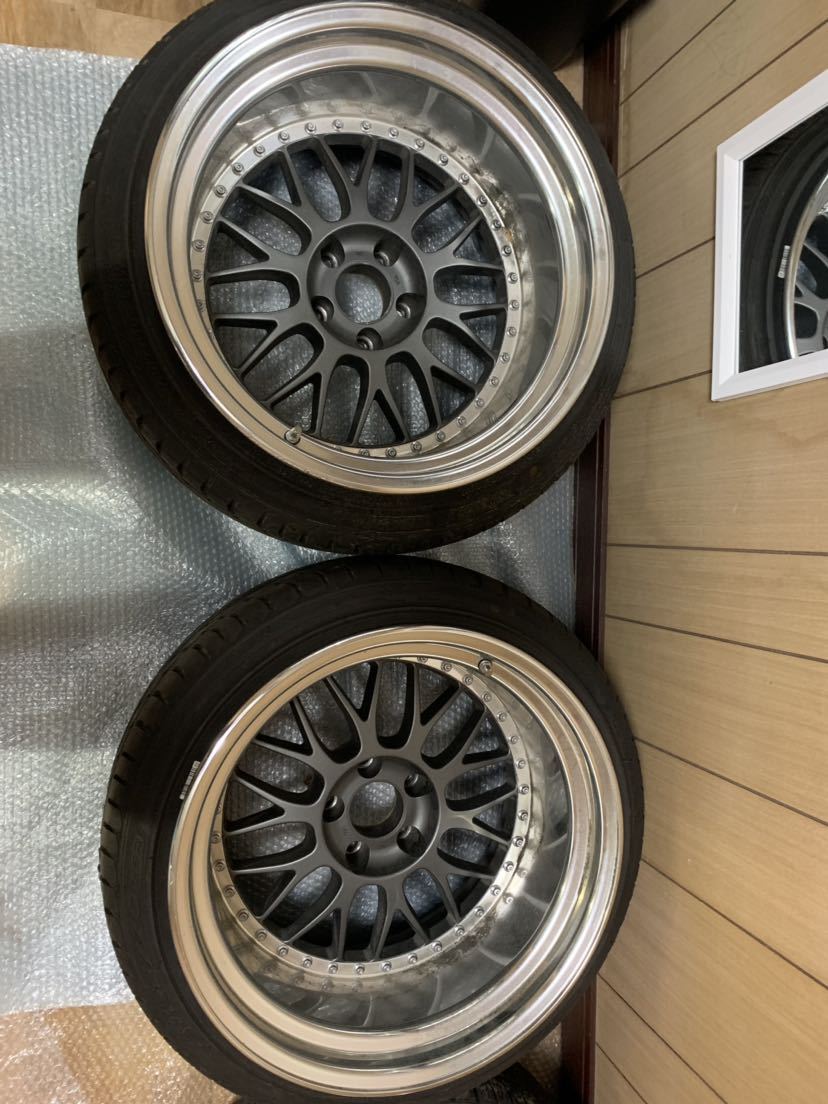 特注サイズ 18インチ 9j-40 11j-66 114.3 5H ワークマイスターM1 WORK