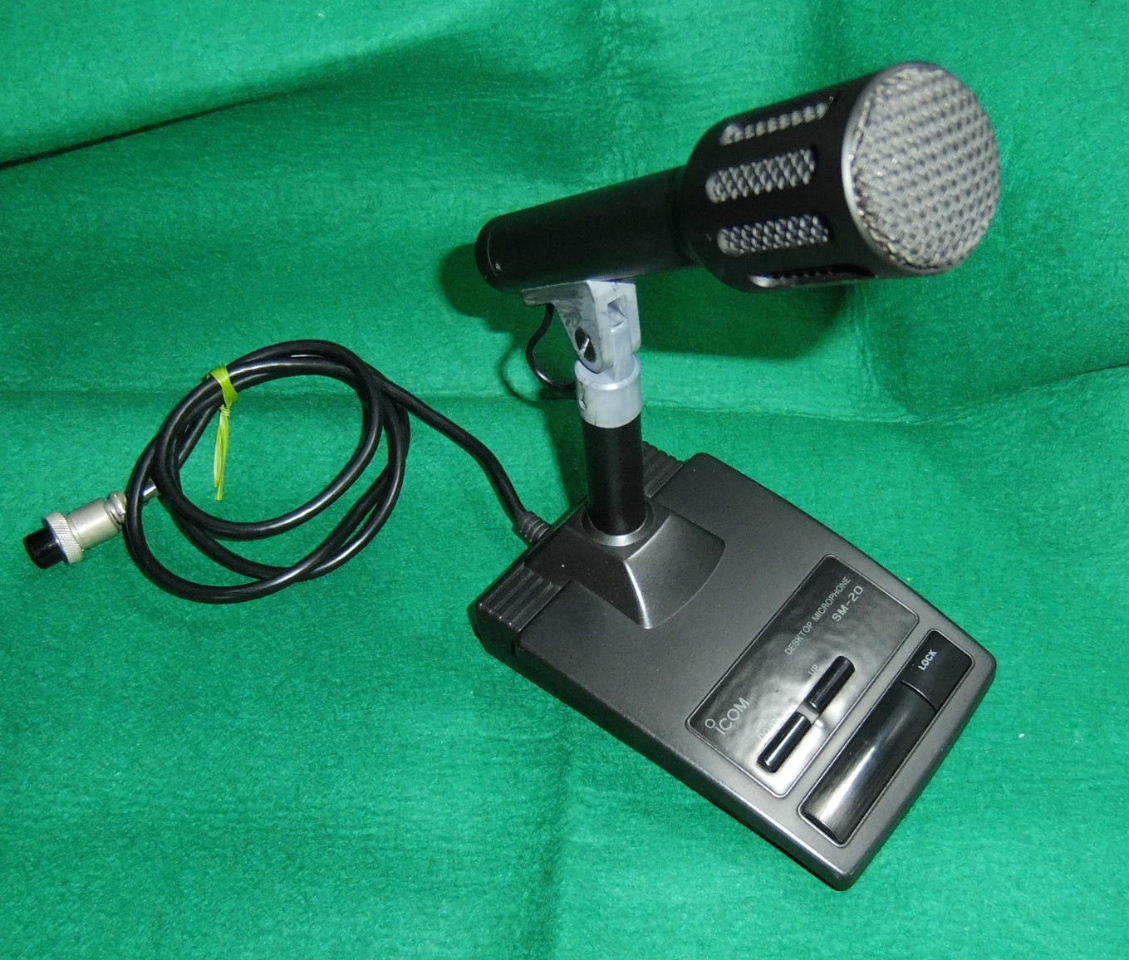 SM-20 ICOM Icom スタンドマイク - Microphone Desktop 「icom Stand