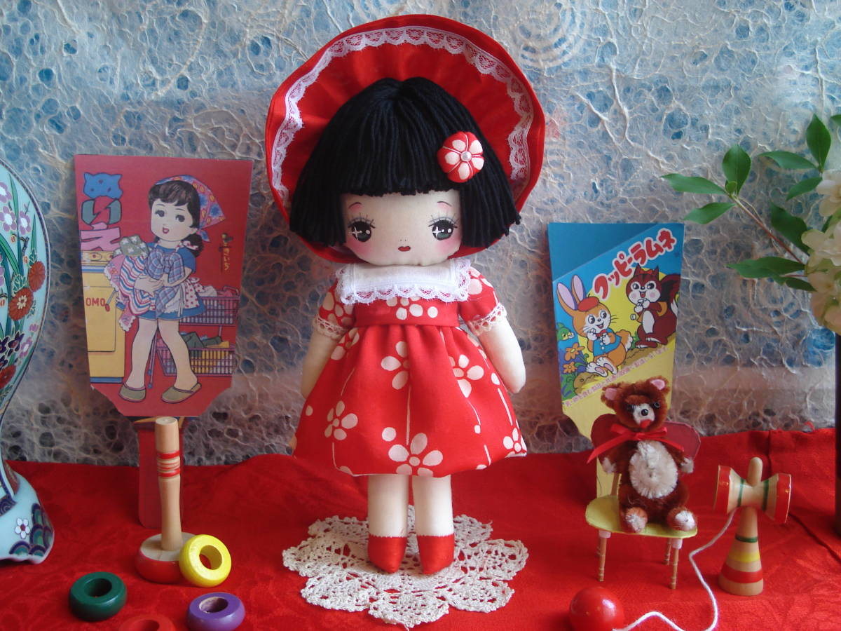 おかっぱ髪の小さな文化人形 遊びましょ 昭和レトロ 手作り人形 売買されたオークション情報 Yahooの商品情報をアーカイブ公開 オークファン Aucfan Com
