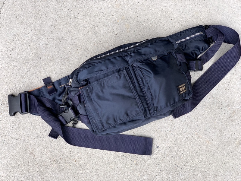 ポーター タンカーネイビー ボディバッグ 美品✨PORTER TANKER