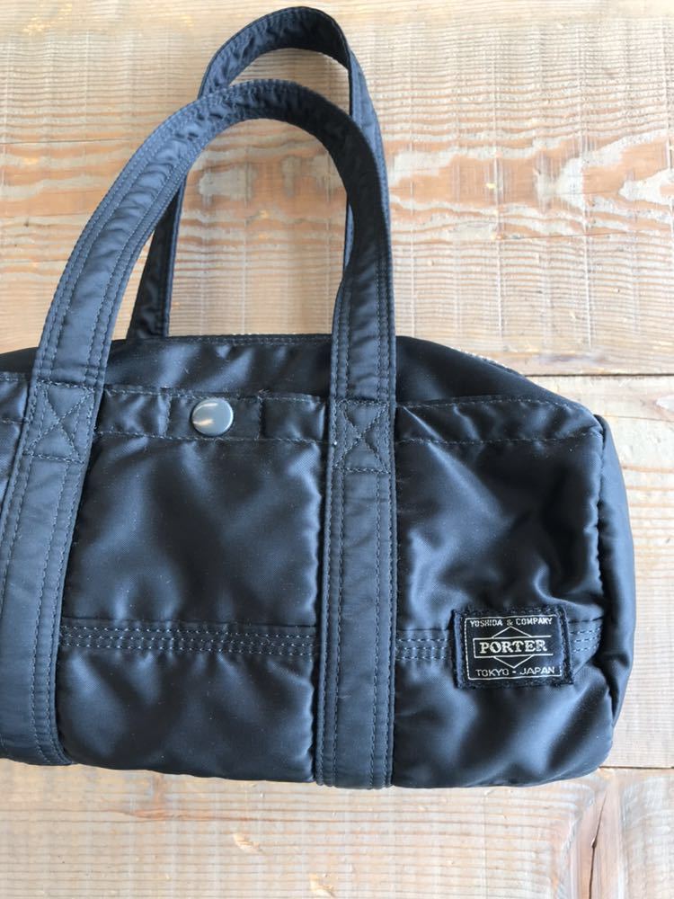 美品 PORTER ポーター吉田カバン タンカー ミニボストン ハンドバッグ