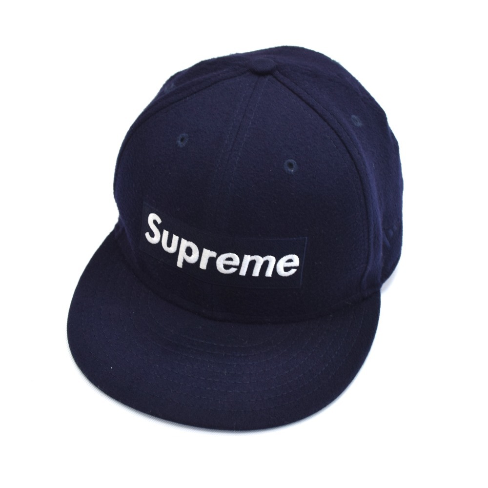 11AW 7 5/8 (60.6cm) Supreme Loro Piana Box Logo NEW ERA cap