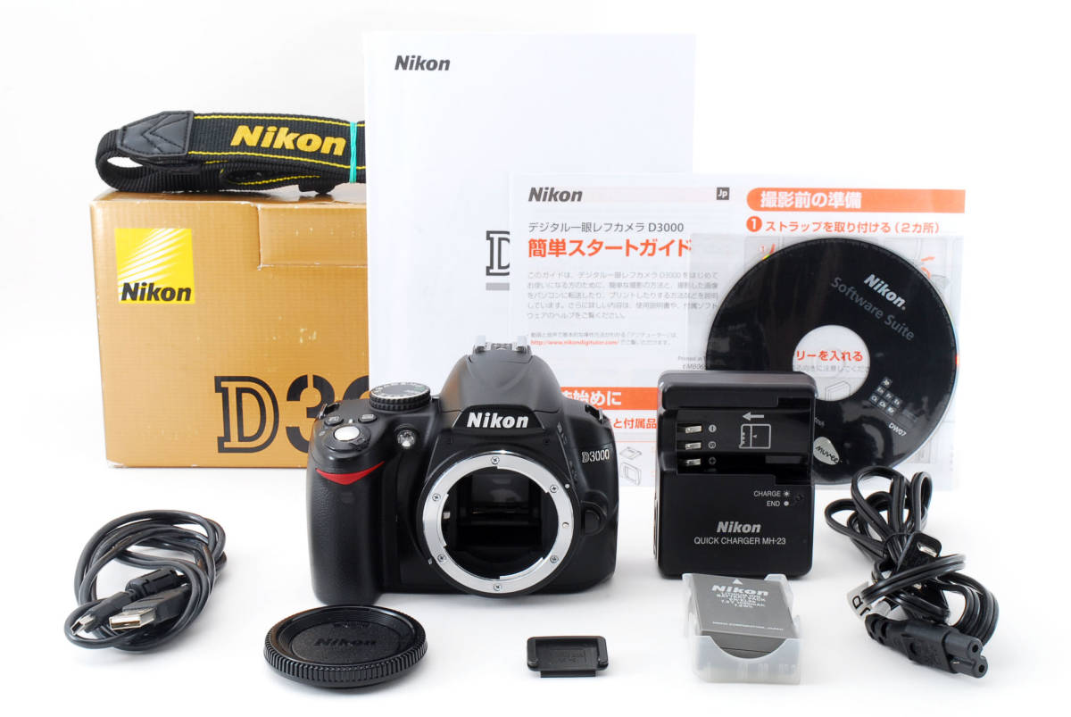 D3000 Nikon ボディ ニコン ♥ ♥初心者さんおすすめ♥ 元箱付き 撮影