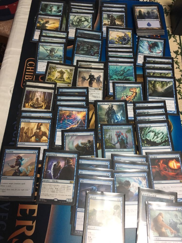 MTGモダン『青単マーフォーク』デッキ　サイド MTG モダン 『青単マーフォークデッキ』 徒然マーフォーク128～青単