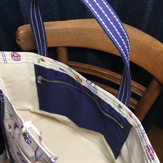 【未使用】一澤信三郎帆布 N-04(中)いろどり 半額以下スタート トートバッグ