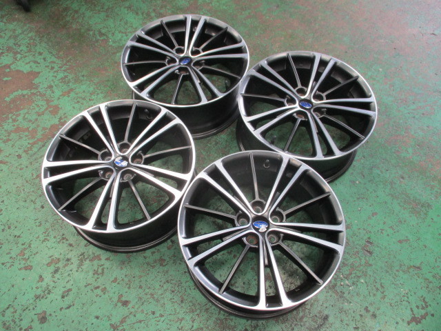 スバル 純正 アルミホイル 中古 17インチ R17 4本セット スバル 純正 アルミホイル 中古 17インチ R17 4本セット