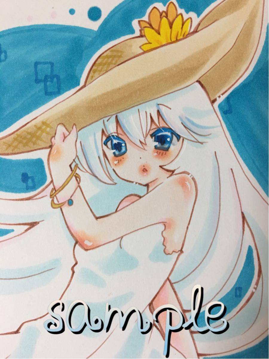 9周年記念イベントが 白ニットワンピの女の子 手書きイラスト Livelyaviation Com