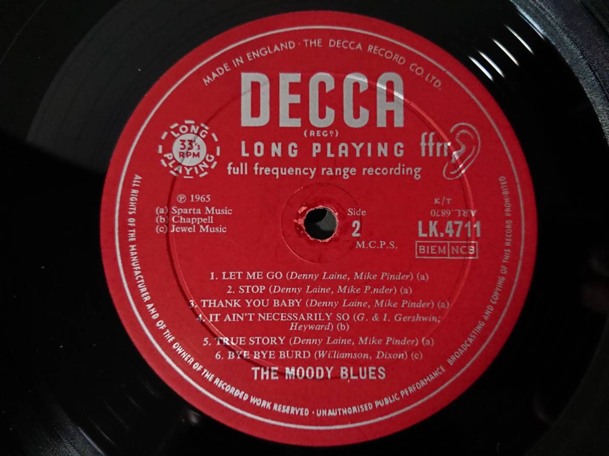 The Blues Moody - MOODY the – In of Magnificent 英LP