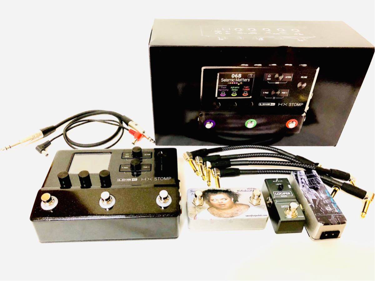 LINE6 HX STOMP マルチエフェクター 付属品多数 簡易 の入札履歴 