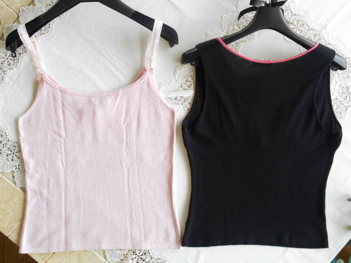 イタリア製*BLUGiRL BLUMARINE*2点で9万円くらいのセット*黒xピンク 