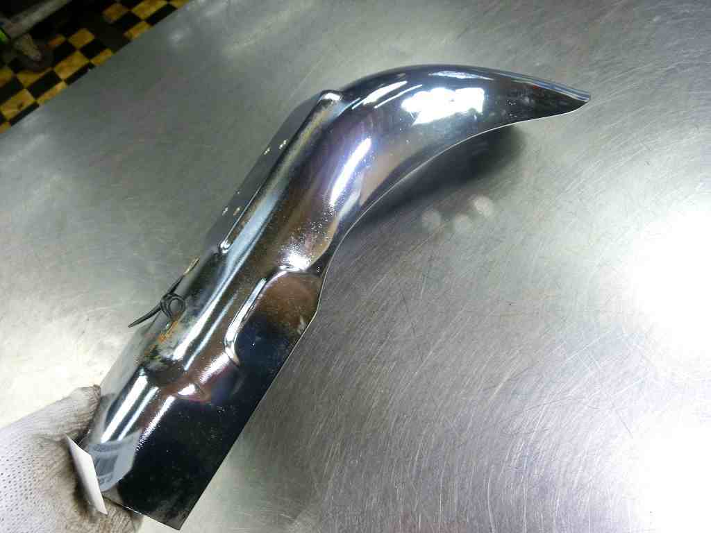 バイク 純正 カワサキ KZ900LTD KZ1000LTD メッキ フロントフェンダー